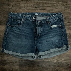 Old Navy Dark Blue Jean Shorts